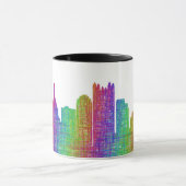 Pittsburgh skyline koffiemok (Midden)