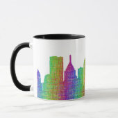 Pittsburgh skyline koffiemok (Links)