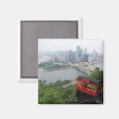 Pittsburgh Skyline Magneet (Voorkant / Achterkant)