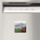 Pittsburgh Skyline Magneet (Insitu (Vaatwasser))