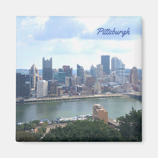 Pittsburgh Skyline Magnet Magneet