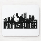 Pittsburgh Skyline Muismat (Voorkant)