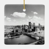 Pittsburgh Skyline Ornament (Achterkant)