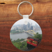 Pittsburgh Skyline Sleutelhanger (Voorkant)