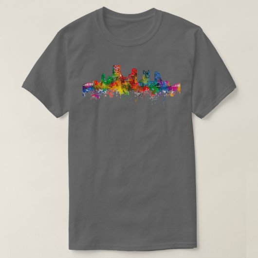 pittsburgh skyline t-shirt (Design voorkant)
