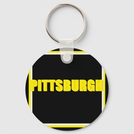 Pittsburgh Sleutelhanger (Voorkant)