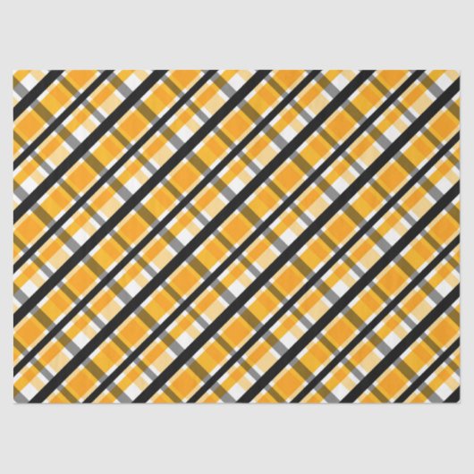 Pittsburgh-sport - Geel Gold Black - Speld Tissuepapier (Voorkant)