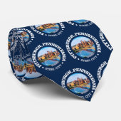 Pittsburgh (steden) stropdas (Opgerold)