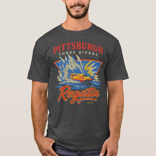 Pittsburgh Three Rivers Regatta T-shirt (Voorkant)