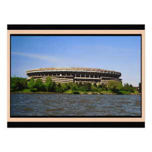 Pittsburgh Three Rivers Stadium- Foto Afdruk