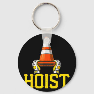 Pittsburgh tilt het verkeerskegel  sleutelhanger