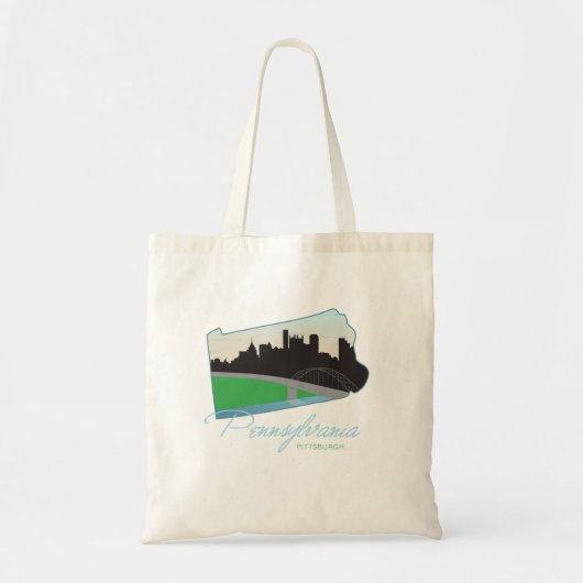 Pittsburgh Tote Bag (Voorkant)