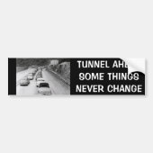 PITTSBURGH TUNNEL HUMOR BUMPERSTICKER (Voorkant)