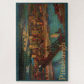 Pittsburgh van Moonlight Grote puzzel Legpuzzel (Verticaal)