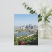 Pittsburgh van Mt Washington Briefkaart (Staand voorkant)