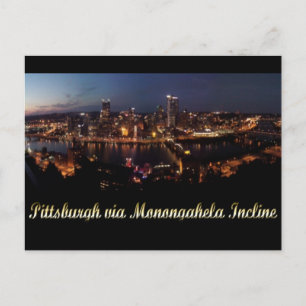 Pittsburgh via Monongahela Briefkaart