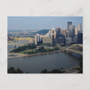 Pittsburgh's Golden Triangle, Pennsylvania, VS Briefkaart