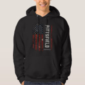 Pittsfield Massachusetts Hoodie (Voorkant)