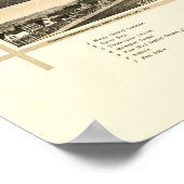 Pittsfield, ME Panorama Map - 1889 Poster (Hoek)