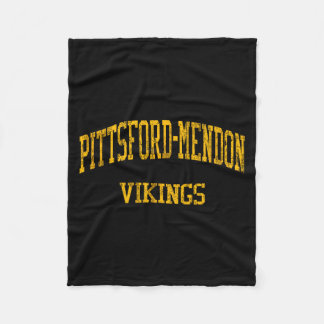 Pittsford-mendon middelbare school hs pittsford ny fleece deken