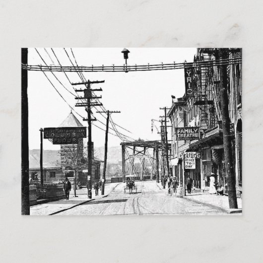 Pittston Pa. Briefkaart (Voorkant)