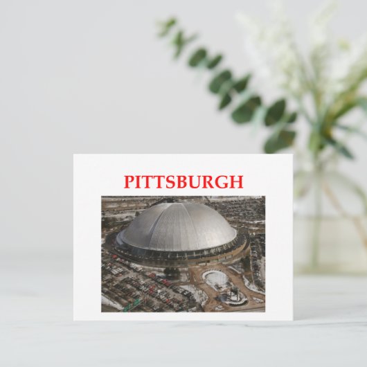 pitttsburgh briefkaart (Staand voorkant)