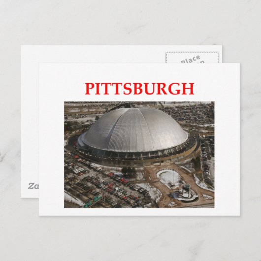 pitttsburgh briefkaart (Voorkant / Achterkant)