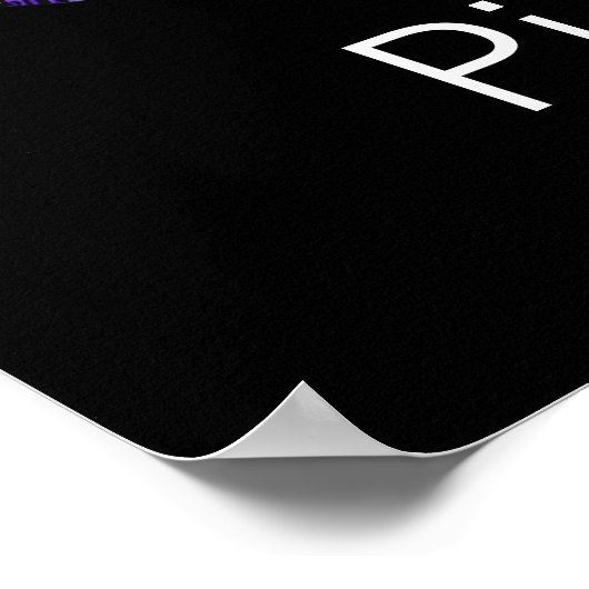 PiTunes ~ Poster de Geek marrant maths et musique (Coin)