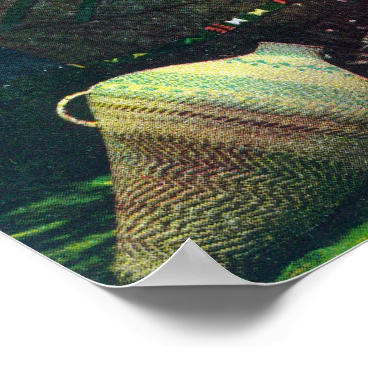 Piuta Native Moeder and Child in een Papoose Poster (Hoek)