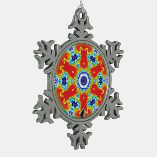 Pivitol Kaleidoscope Snowflake Ornament (Links)
