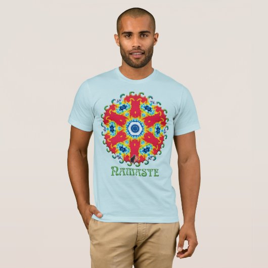 Pivitol Namaste Kaleidoscope T-Shirt (Devant entier)