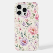 Pivoine Florale Aquarelle Douce