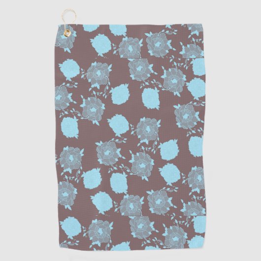 pivoine golfhanddoek (Voorkant)