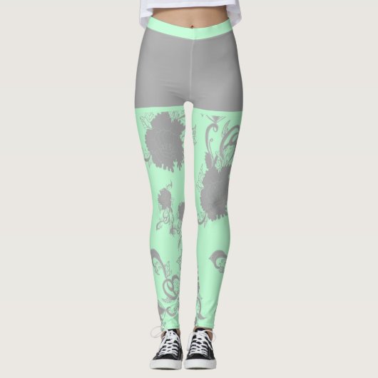 pivoïne leggings (Voorkant)