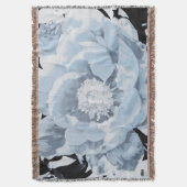 Pivoine pour votre jet de couverture de pensées (devant Vertical)