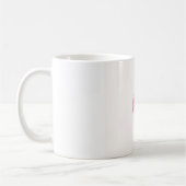 Pivoine rose sur la tasse (Gauche)
