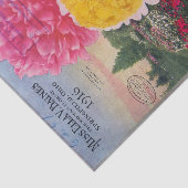 Pivoines antiques de papier de soie de soie d'Ella (Détail)