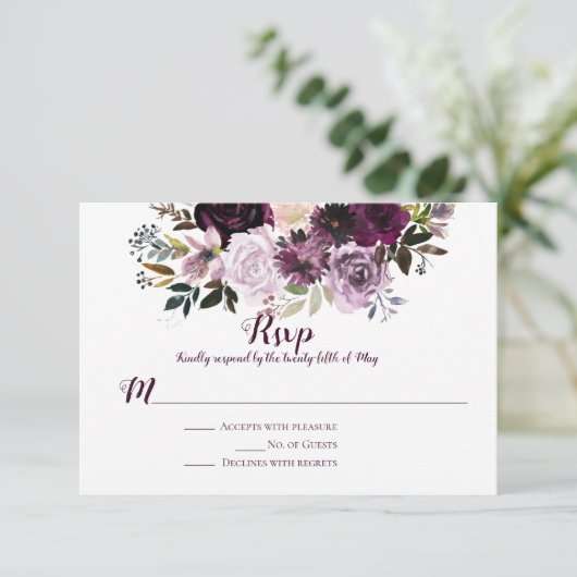 Pivoines Roses Mauve Rose RSVP (Debout devant)