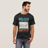 Pivot Analytics Finance Data Science Computer T-shirt (Voorkant volledig)