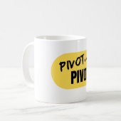 Pivot... Draaien!' Mok (Voorkant links)