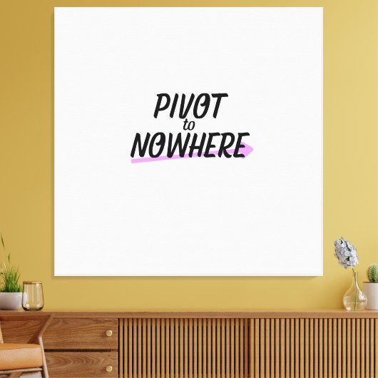 Pivot to Nowhere | Grand Art mural typographique (Insitu(Salon))