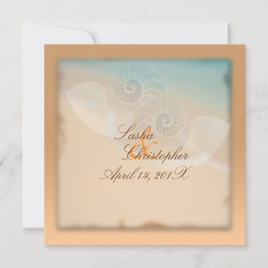 Pix-Dezines nautilus, do-it-yourself invitations (Devant)