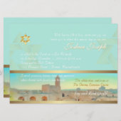 Pix Dezines Tower of David, Jeruzalem Kaart (Voorkant / Achterkant)