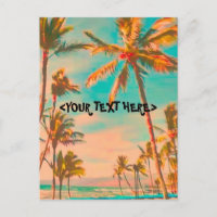PixDezine Hawaiian Beach Scene