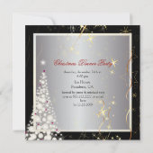 PixDezine - kerstboom Kaart (Achterkant)