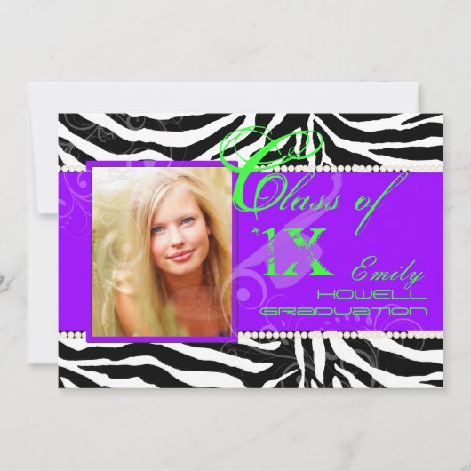 PixDezines 2012 Afstudeerders, zebraafdruk/dij kle Kaart (Voorkant)