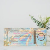 PixDezines aan boord van het  strand Kaart (Staand voorkant)