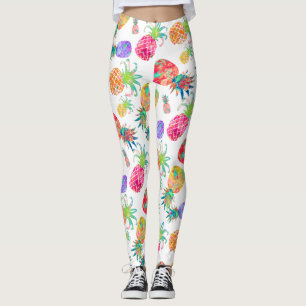 PixDezines Aloha Ananas/DIY Achtergrond Kleur Leggings