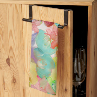 PixDezines Aloha 'Okika Waterverf Summer Floral Theedoek