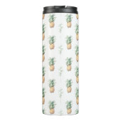 PixDezines  ananaspatroon Thermosbeker (Achterkant)